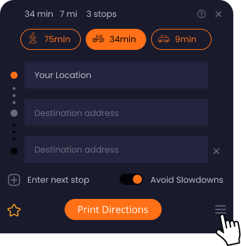 How to disable RoadSatelliteView widget